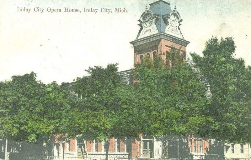 Imlay City Opera House - Postcard (newer photo)